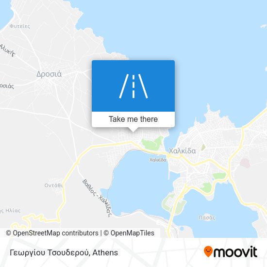 Γεωργίου Τσουδερού map