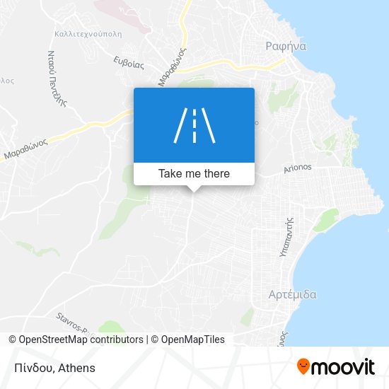 Πίνδου map