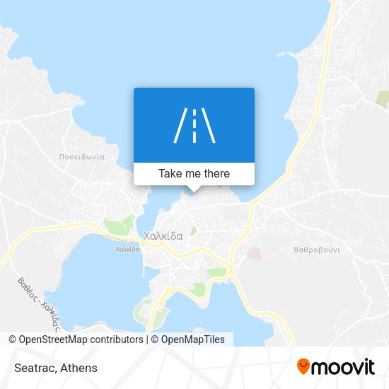 Seatrac map