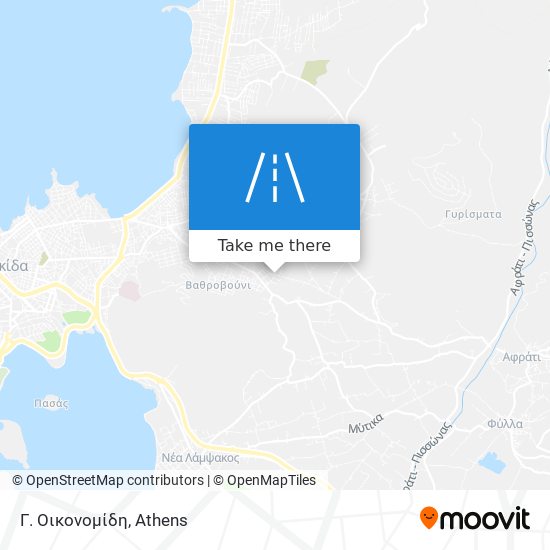Γ. Οικονομίδη map
