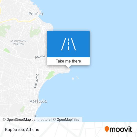 Καρύστου map