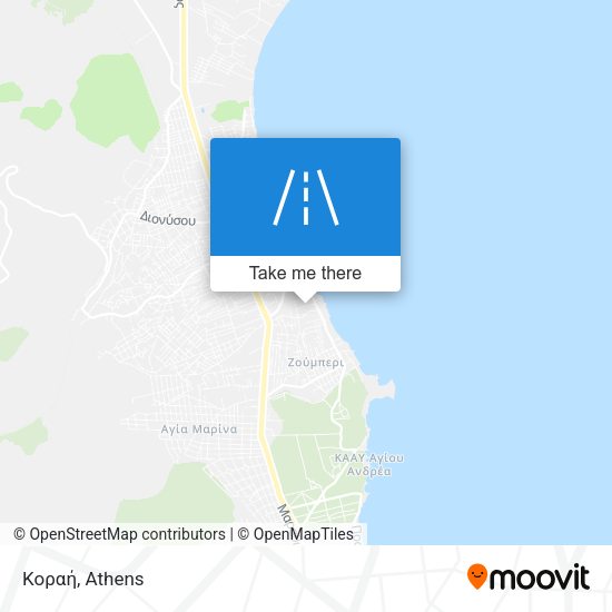 Κοραή map