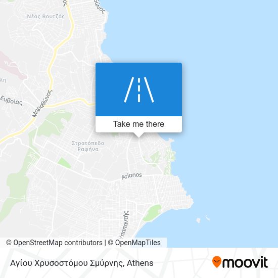Αγίου Χρυσοστόμου Σμύρνης map