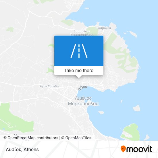 Λυσίου map