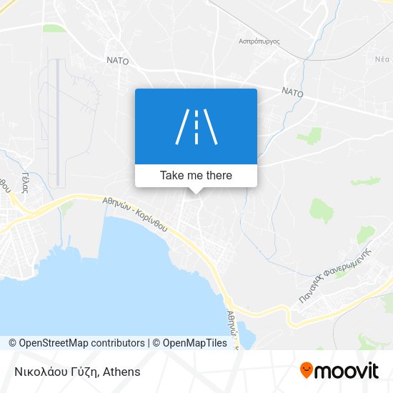 Νικολάου Γύζη map