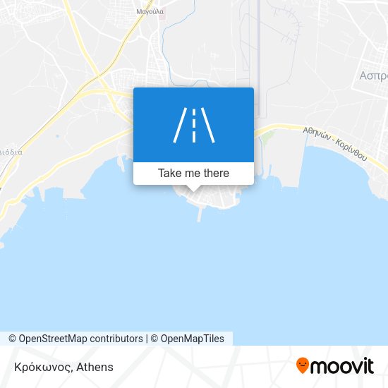 Κρόκωνος map
