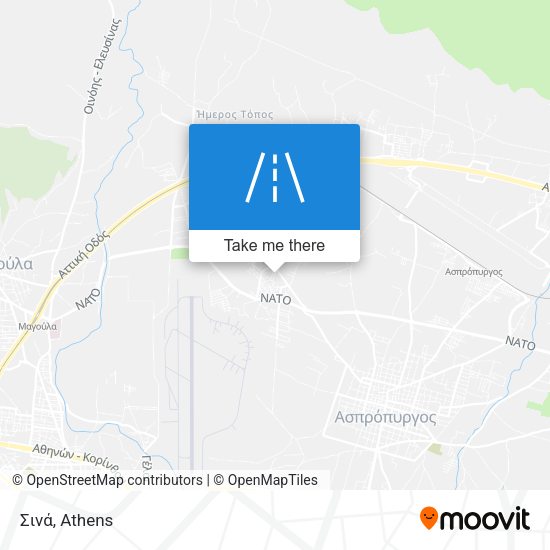 Σινά map