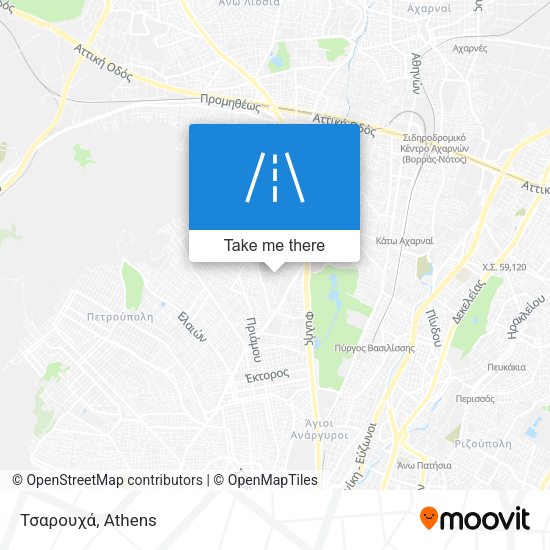 Τσαρουχά map