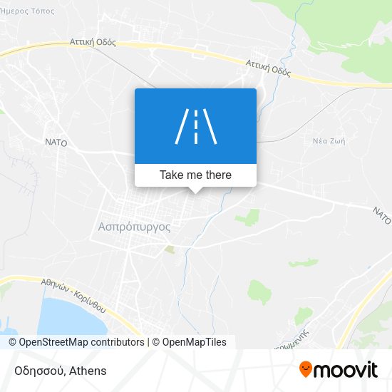 Οδησσού map