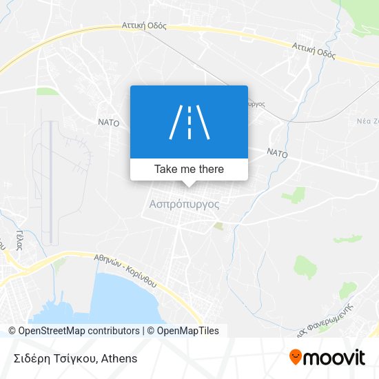 Σιδέρη Τσίγκου map