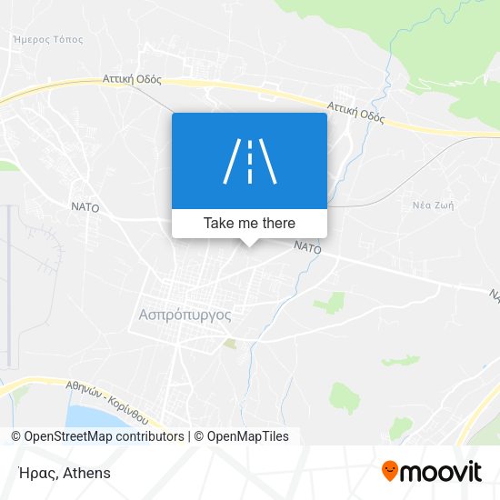 Ήρας map
