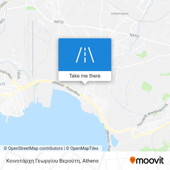 Κοινοτάρχη Γεωργίου Βερούτη map
