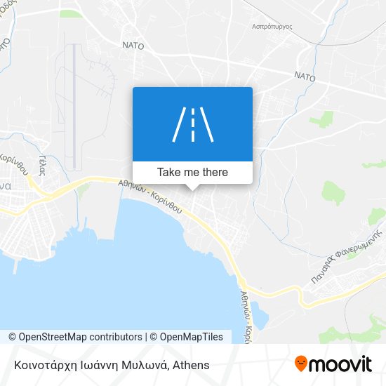 Κοινοτάρχη Ιωάννη Μυλωνά map
