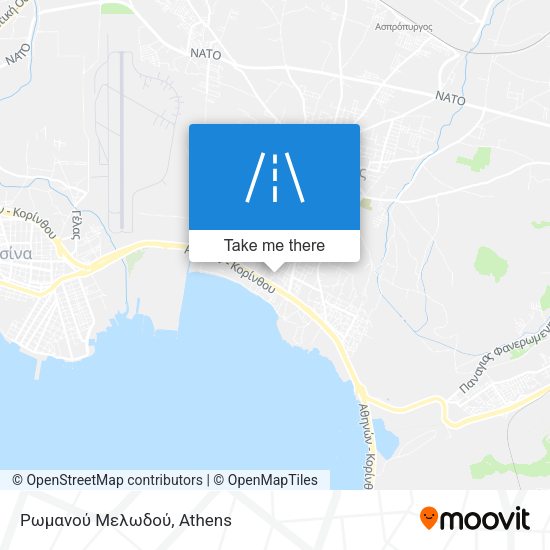 Ρωμανού Μελωδού map