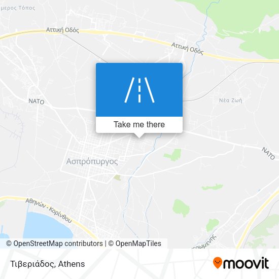 Τιβεριάδος map