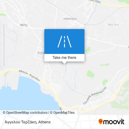 Άγγελου Τερζάκη map