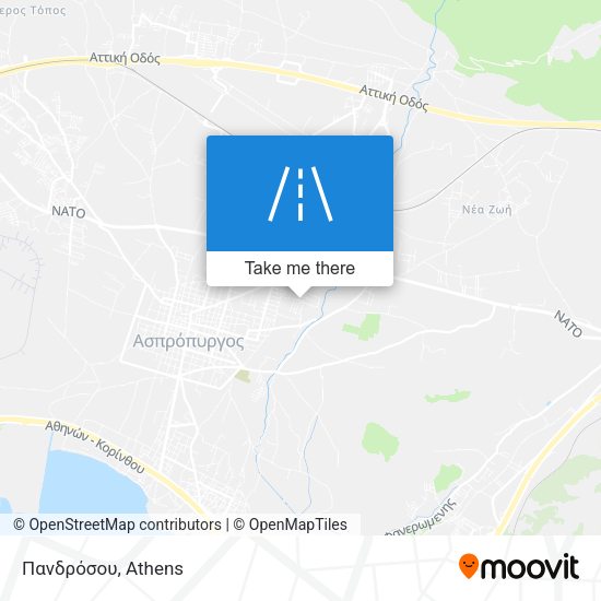 Πανδρόσου map