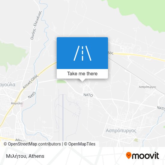 Μιλήτου map