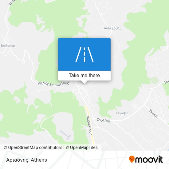 Αριάδνης map