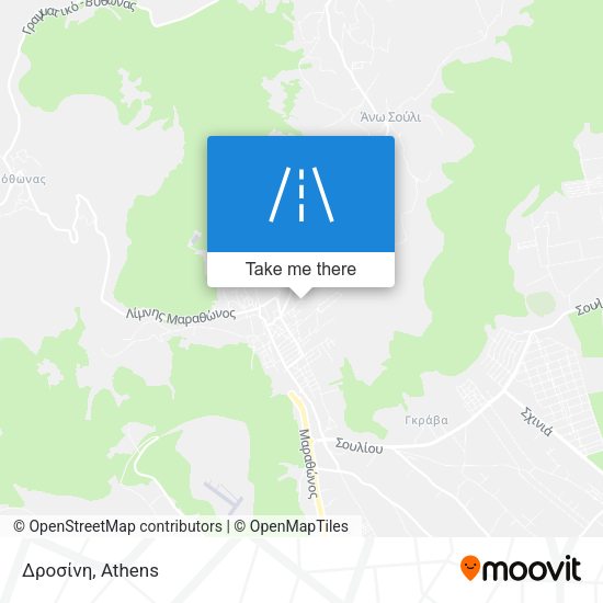 Δροσίνη map