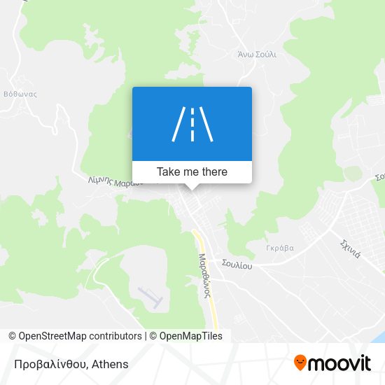 Προβαλίνθου map