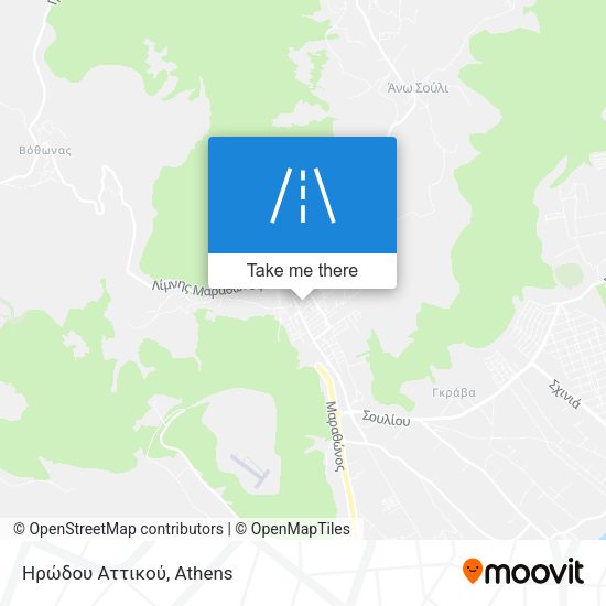 Ηρώδου Αττικού map