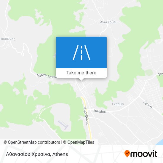Αθανασίου Χρυσίνα map