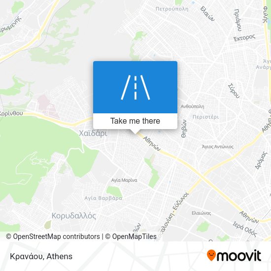 Κρανάου map