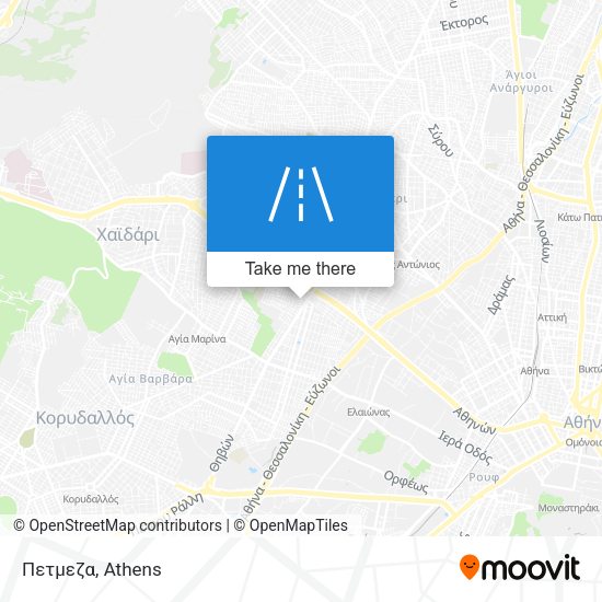 Πετμεζα map
