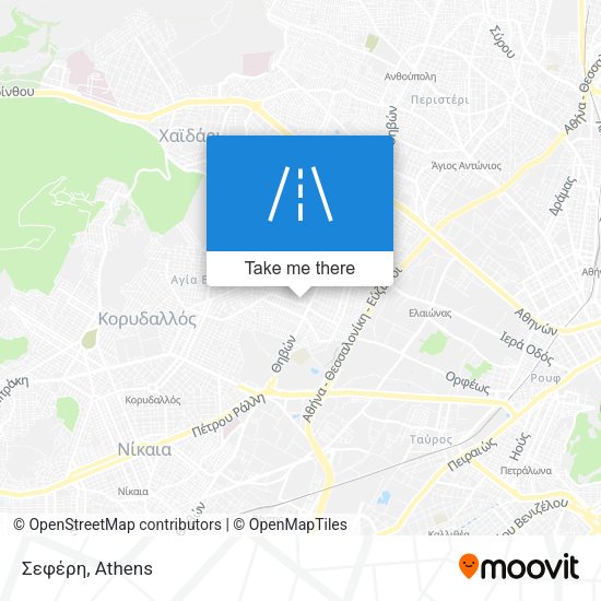 Σεφέρη map