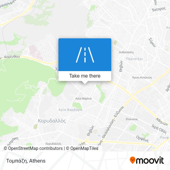 Τομπάζη map