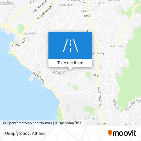 Θεομήτορος map