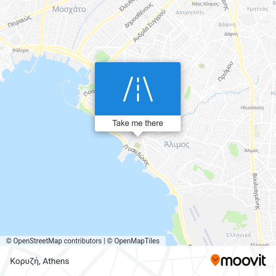 Κορυζή map
