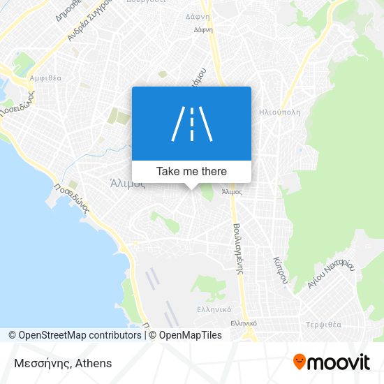 Μεσσήνης map