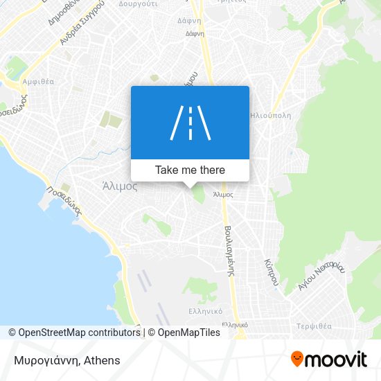 Μυρογιάννη map