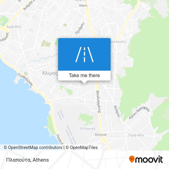 Πλαπούτα map
