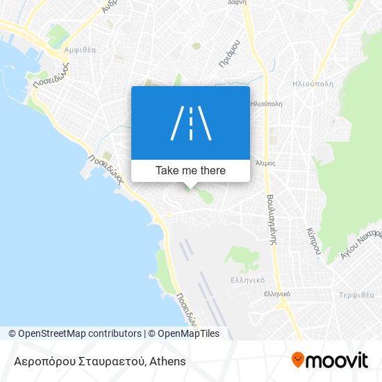 Αεροπόρου Σταυραετού map