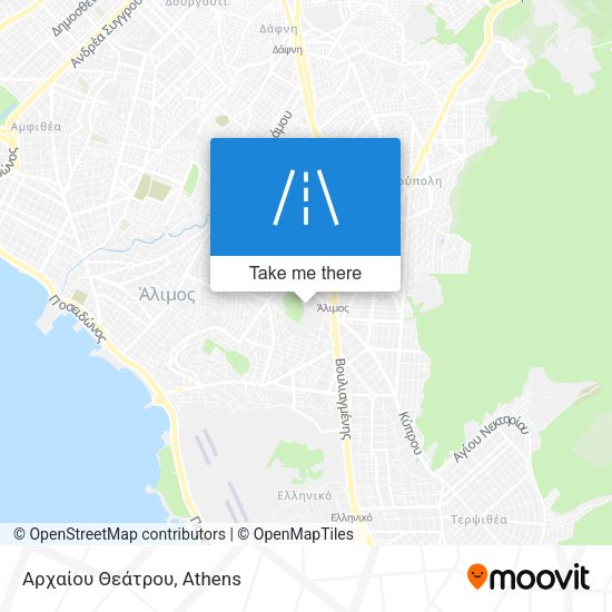 Αρχαίου Θεάτρου map