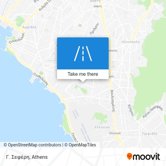 Γ. Σεφέρη map