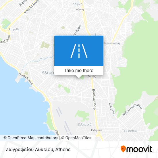 Ζωγραφείου Λυκείου map