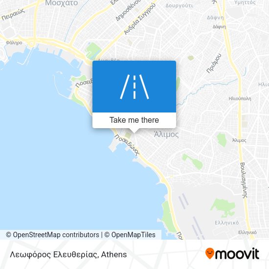 Λεωφόρος Ελευθερίας map