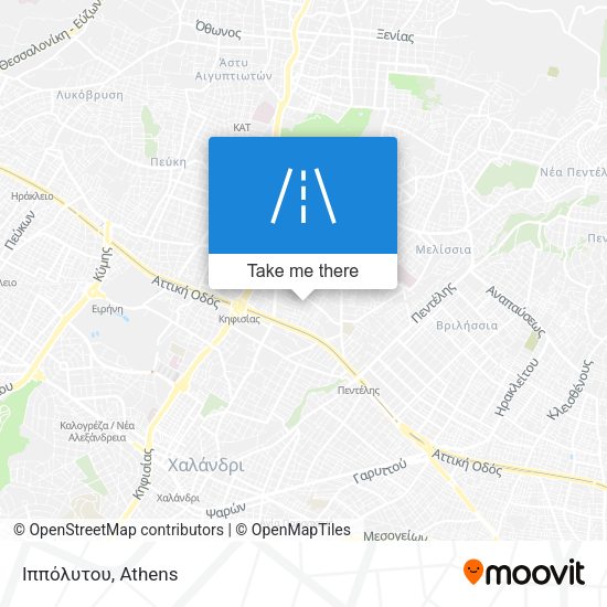 Ιππόλυτου map