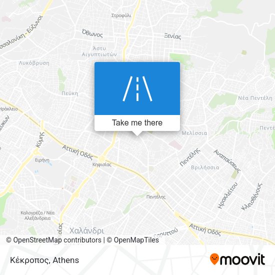 Κέκροπος map
