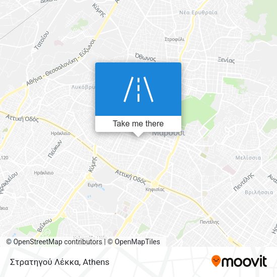 Στρατηγού Λέκκα map