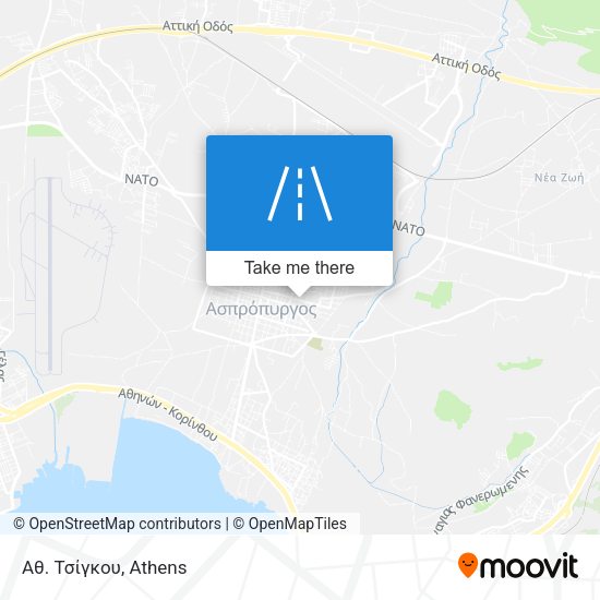 Αθ. Τσίγκου map