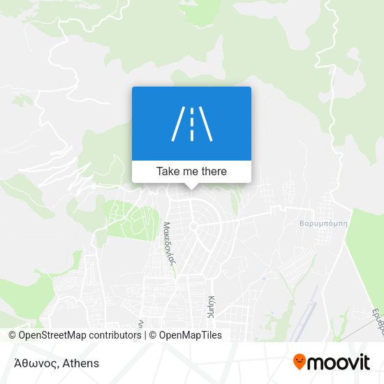 Άθωνος map