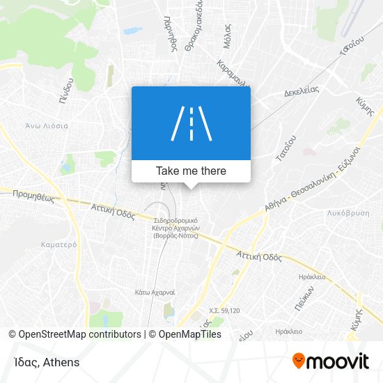 Ίδας map