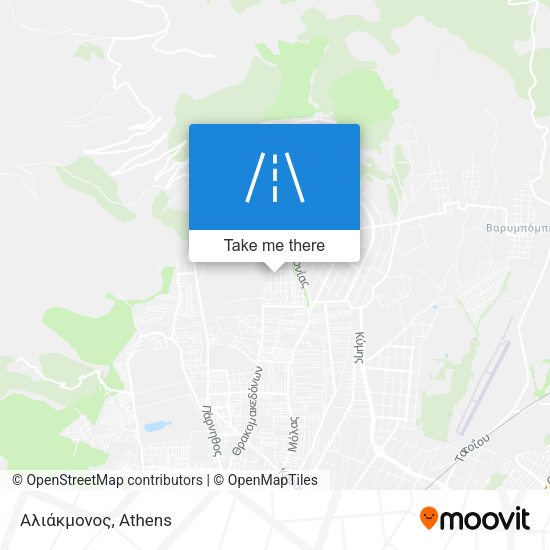 Αλιάκμονος map