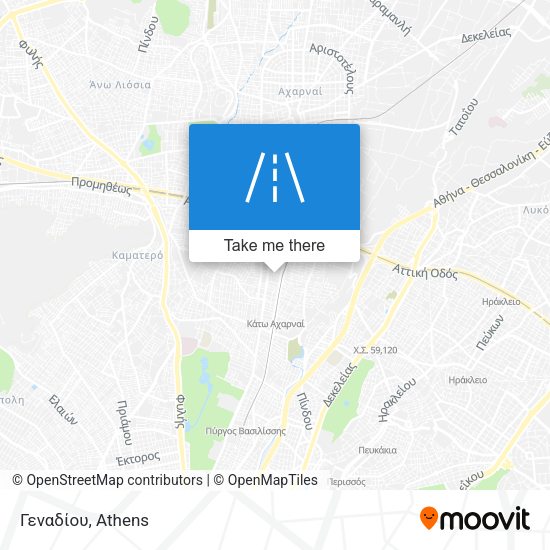 Γεναδίου map