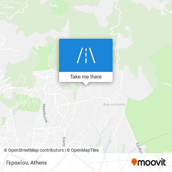 Γερακίου map